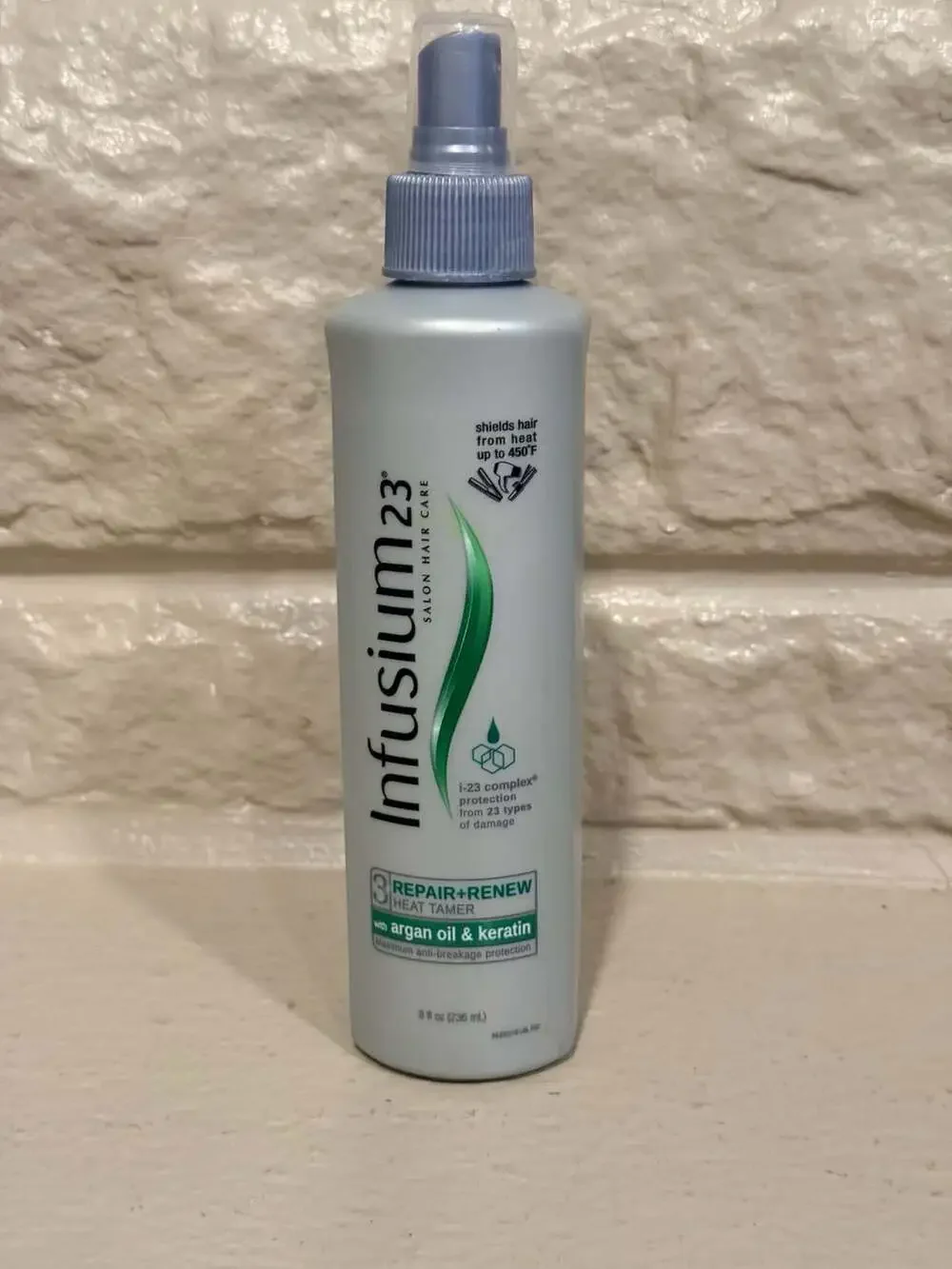 Infusium 23 Repair + Renew Heat Tamer with Argan Oil & Keratin 8 oz Spray